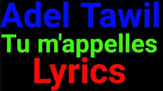 Adel Tawil  Tu m´appelles  Lyrics [upl. by Pearline654]