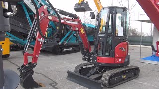 Yanmar ViO266 Mini Excavator 2022 Exterior and Interior [upl. by Gnaht]