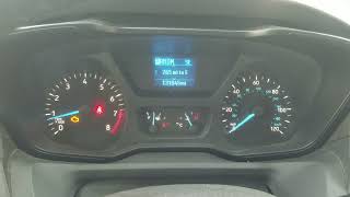 20152019 FORD TRANSIT VAN OIL CHANGE REQUIRED SERVICE LIGHT RESET  DIY [upl. by Tommy]