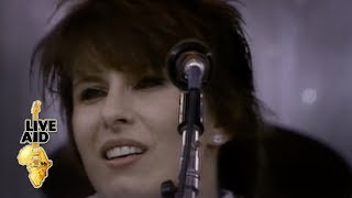 Pretenders  Back On The Chain Gang Live Aid 1985 [upl. by Fugazy]