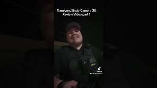 Transcend body camera 30 part 1 review video [upl. by Church]