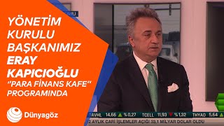 Yönetim Kurulu Başkanımız Eray Kapıcıoğlu “Para Finans Kafe” programına konuk oldu [upl. by Herschel]