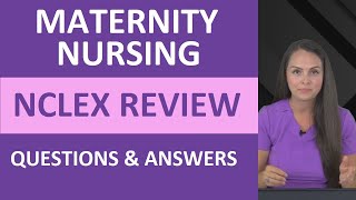 Maternity Nursing NCLEX Review Questions and Answers [upl. by Conover]