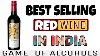 Sula Red Wine Review in Hindi  Shiraz amp Cabernet  Best Selling Red Wine  Game of Alcohols [upl. by Cathi]