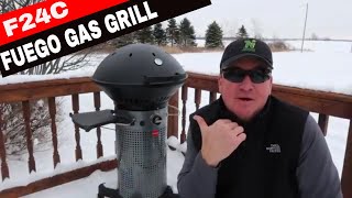 FUEGO PROFESSIONAL F24C GAS GRILL REVIEW [upl. by Eibur319]