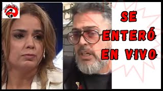 Marina Calabró descubre en vivo que Rolando Barbano ha vuelto con su ex pareja [upl. by Niliak]