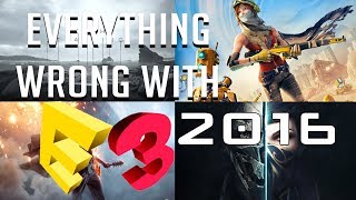 GamingSins SPECIAL Everything Wrong with E3 2016 [upl. by Llenehs873]