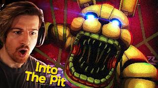 THERES A KILLER IN A SUIT  FNAF INTO THE PIT Full Game Endings  SECRETS [upl. by Doolittle]