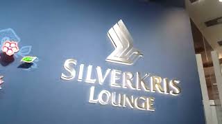 SilverKris Business Lounge Terminal 3 Singapore Airport [upl. by Bashee]