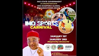 Partnership and Sponsorship for Imo Sports Carnival [upl. by Dinny]