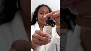 Viral Mint Growth Oil  Black Girls with Long Hair  Scalp Care Tips [upl. by Valoniah]