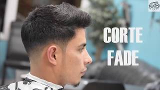 CORTE FADE PASO A PASO  DESVANECIDO PARA HOMBRE [upl. by Ellenid557]