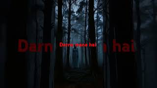 Darna mana hai horor story horor scarystory you tubeshorts [upl. by Lairea]