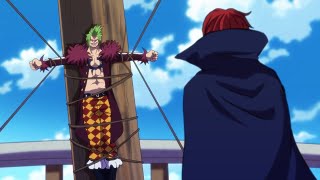 Shanks descobre que Bartolomeo é amigo de Luffy e poupa sua vida em One Piece [upl. by Dennie616]