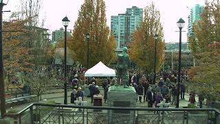 City of New Westminster Remembrance Day 2023 [upl. by Yddet]