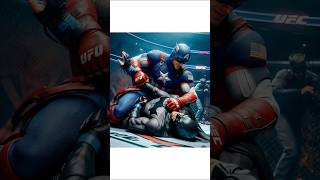 WWE marvel hero captain america vs petman shorts marvel captainamerica wwe [upl. by Annol]