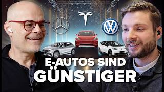 Studie Elektroautos sind BILLIGER als Verbrenner  mit Johannes Buberger [upl. by Siravaj]