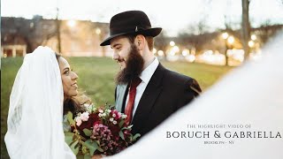 Chabad Jewish Wedding Highlight Video  Gabriella and Boruch [upl. by Vivie]