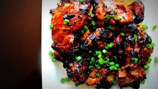 Kenmore Grill Master Achiote Grilled Chicken Inasal  Momma Cuisine  Great Everyday Meals [upl. by Aidne576]