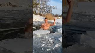 VISS IR IESPĒJAMS🤝💪 coldweather winterswimming realspiedzivojums motivation motivacija [upl. by Garceau336]