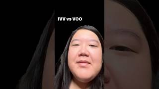 IVV vs VOO personalfinance finance investing ivv voo ishares vanguard etf indexfunds [upl. by Grethel]