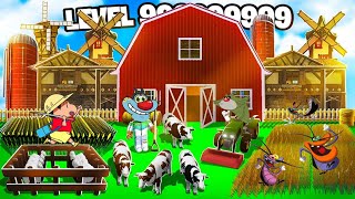 Oggy Start Farming Life With Shinchan amp Cockroaches In Roblox [upl. by Loveridge]