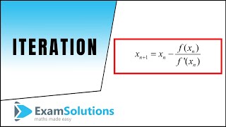 Iteration  ExamSolutions Earlier version [upl. by Platon]