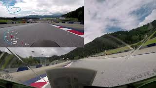 Red Bull Ring Schikane Kawasaki ZX6R  40  Hot Lap 1468 [upl. by Eednil]