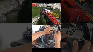 ETS2 Hill Road Accident eurotrucksimulator2 offroading aksrgamingyt mercedes subscribe gaming [upl. by Limaj]