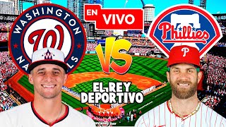 🔴EN VIVO🔴Washington Nationals vs Philadelphia Phillies [upl. by Alberto]