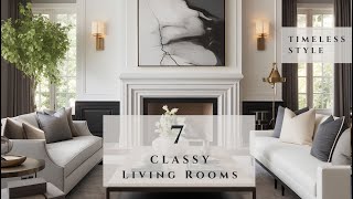 Timeless Elegance Meets Modern Flair 7 Luxurious Transitional Living Room Designs in Los Angeles [upl. by Orpha]