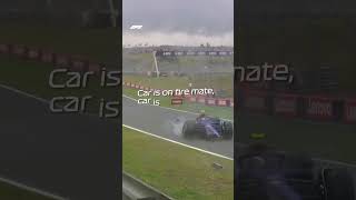 Logan Sargeants Scary FP3 Crash 😟 [upl. by Lemieux]