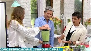 Aprende a preparar el batido detox del Método Grez  La Mañana [upl. by Cris]