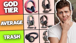 BEST Wireless Gaming Headset Tier List 2024 [upl. by Terrance]