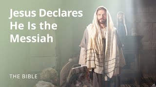 Luke 4  Jesus Declares He Is the Messiah  The Bible [upl. by Cyler840]