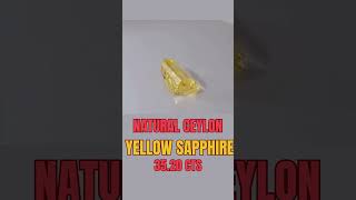 quotUnlock Prosperity Yellow Sapphire 3520 carats Gemstone Benefits Explainedquot [upl. by Brom]