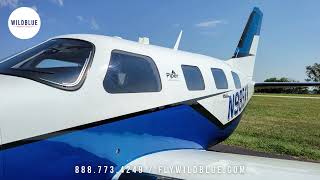 2021 Piper M350 for Sale by WildBlue  N989AV SOLD [upl. by Aneleiram119]