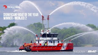 2022 Significant Boat Of The Year Winner Interview  FireCat 25M  Marine Jet Power Waterjets [upl. by Reggy820]