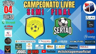 SEMI FINAL PRIMEIRO TEMPO MORRETES X SERTÂO [upl. by Damour]