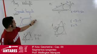 8º Ano Geometria  Circunferência arcos e ângulos  Prof Wellington Marques [upl. by Ochs315]