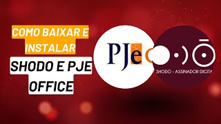 COMO BAIXAR E CONFIGURAR O SHODO PJEOFFICE PASSO A PASSO [upl. by Attekram]