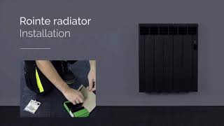 How to install a Rointe electric radiator [upl. by Ahseila]