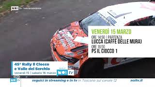 Il Rally del Ciocco in diretta su Noi Tv [upl. by Nnaitak]