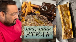 Best Beef Steak Dhaka  Faria amp Ahnaf’s VLOG [upl. by Poliard]