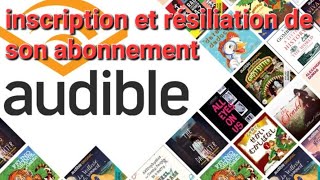 comment sinscrire et résilier audible après avoir obtenu son livre gratuit en 30 seconde  tutto [upl. by Fricke468]