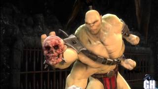 MK9  Shao Kahn Rip Fatality  Mortal Kombat 9 2011 [upl. by Ahsiekit928]