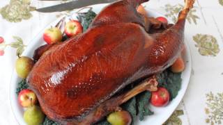 Roast Smoked Goose  A Christmas Goose Special [upl. by Pammie]