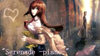 SteinsGate Hiyoku Renri no Darling OST  Serenade piano [upl. by Lucais]