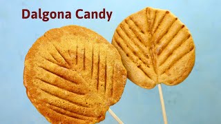 Dalgona Candy  2 Ingredients Dalgona Lollipop Korean Dalgona Candy Recipe ASMR Cooking [upl. by Namrej]