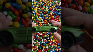 Car inside MampM shortvideo diecast sweets [upl. by Sabu]